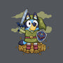 Legend Of Bluey-None-Glossy-Sticker-JamesQJO