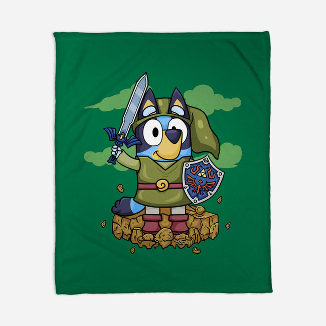 Legend Of Bluey-None-Fleece-Blanket-JamesQJO