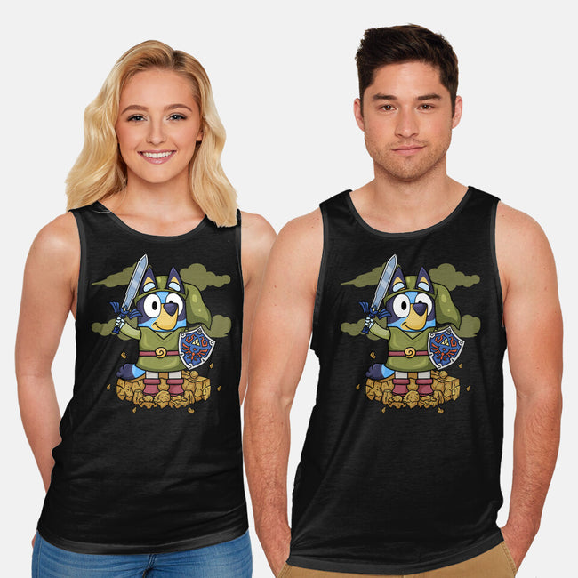 Legend Of Bluey-Unisex-Basic-Tank-JamesQJO