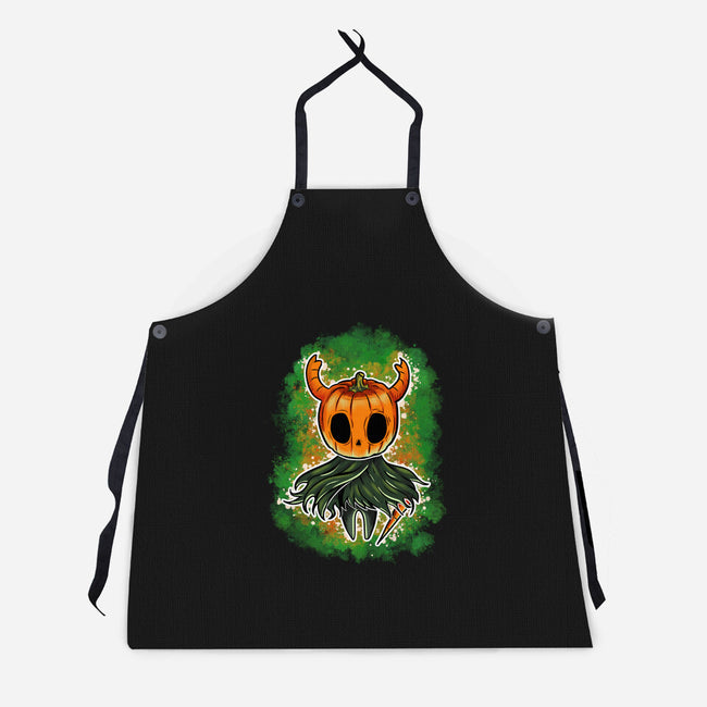 Pumpkin Knight-Unisex-Kitchen-Apron-nickzzarto