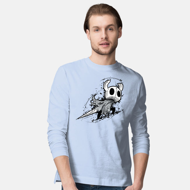 Hollow Sketch-Mens-Long Sleeved-Tee-nickzzarto