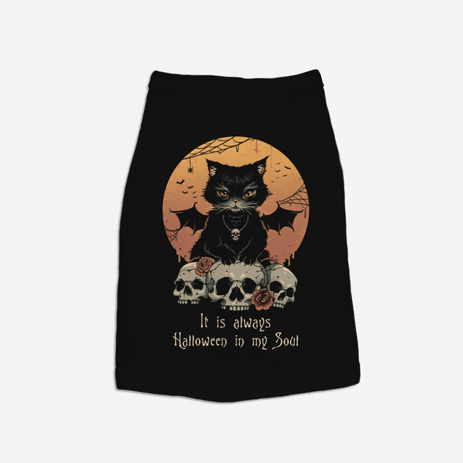 Halloween In My Soul-Dog-Basic-Pet Tank-vp021