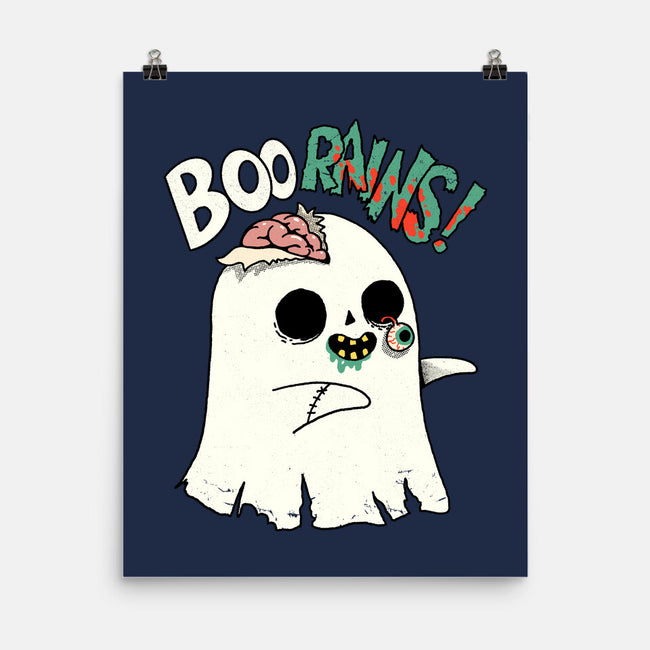 Boo-rains-None-Matte-Poster-Made With Awesome