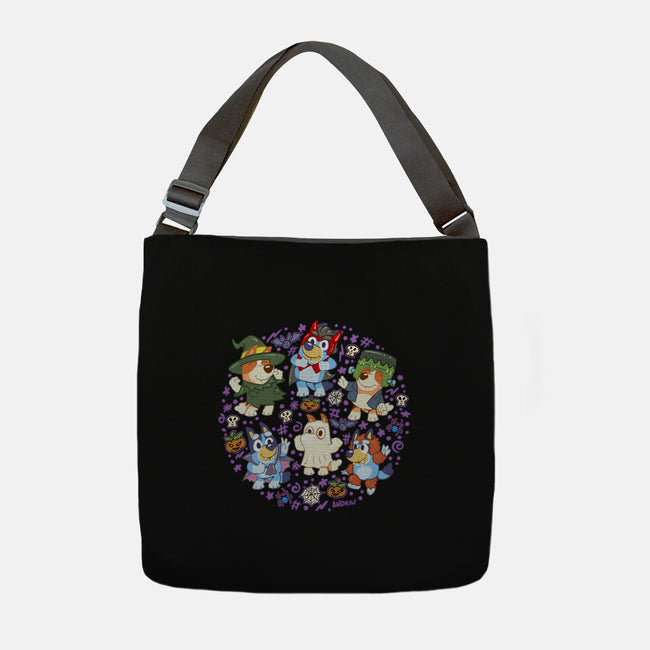 Halloweentime Dogs-None-Adjustable Tote-Bag-Andriu