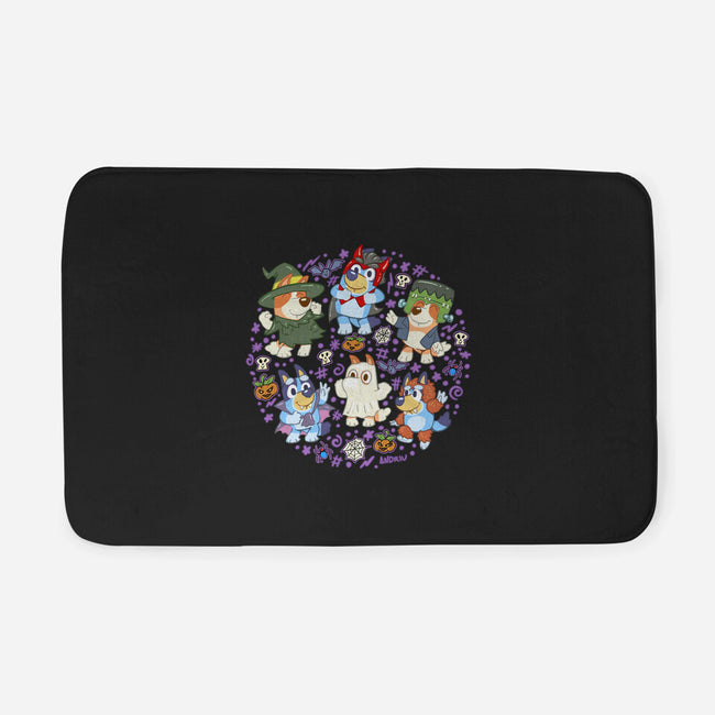 Halloweentime Dogs-None-Memory Foam-Bath Mat-Andriu