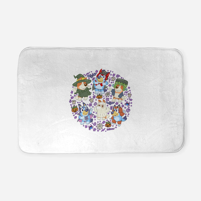 Halloweentime Dogs-None-Memory Foam-Bath Mat-Andriu