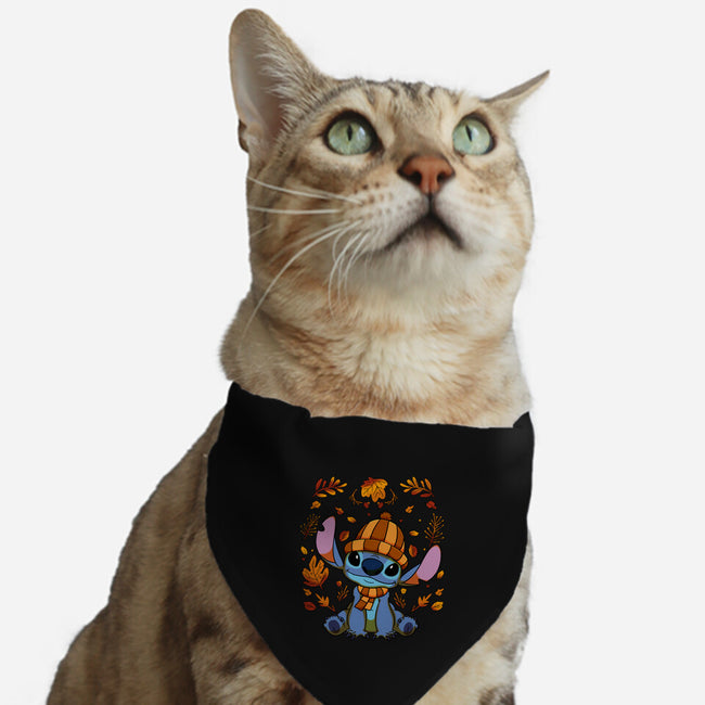 Fall Stitch-Cat-Adjustable-Pet Collar-JamesQJO