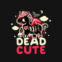 Dead Cute Unicorn-None-Stretched-Canvas-NemiMakeit