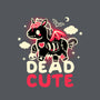 Dead Cute Unicorn-None-Adjustable Tote-Bag-NemiMakeit