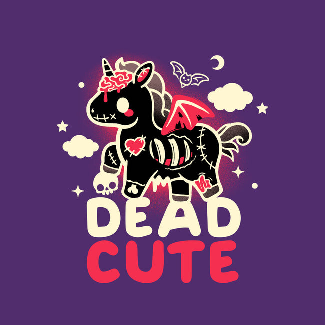 Dead Cute Unicorn-None-Adjustable Tote-Bag-NemiMakeit