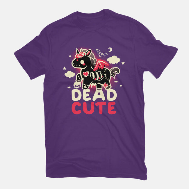 Dead Cute Unicorn-Womens-Basic-Tee-NemiMakeit