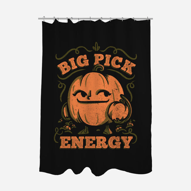 Big Pick Energy-None-Polyester-Shower Curtain-Aarons Art Room