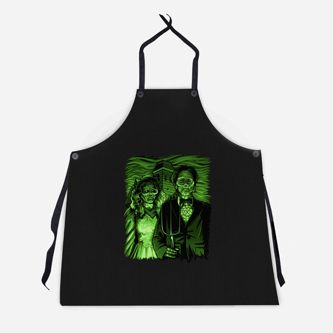 Netherworld Gothic-Unisex-Kitchen-Apron-daobiwan