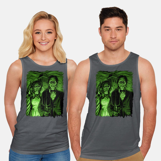 Netherworld Gothic-Unisex-Basic-Tank-daobiwan