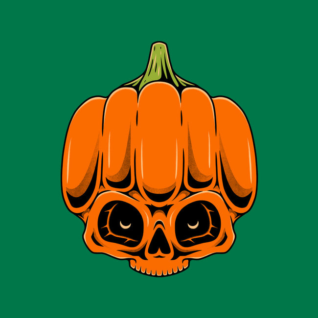 The Pumpkin Skull-Baby-Basic-Onesie-Alundrart