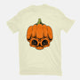 The Pumpkin Skull-Mens-Premium-Tee-Alundrart