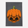 The Pumpkin Skull-None-Indoor-Rug-Alundrart