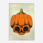 The Pumpkin Skull-None-Indoor-Rug-Alundrart