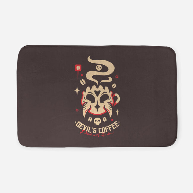 Devil's Coffee-None-Memory Foam-Bath Mat-Alundrart