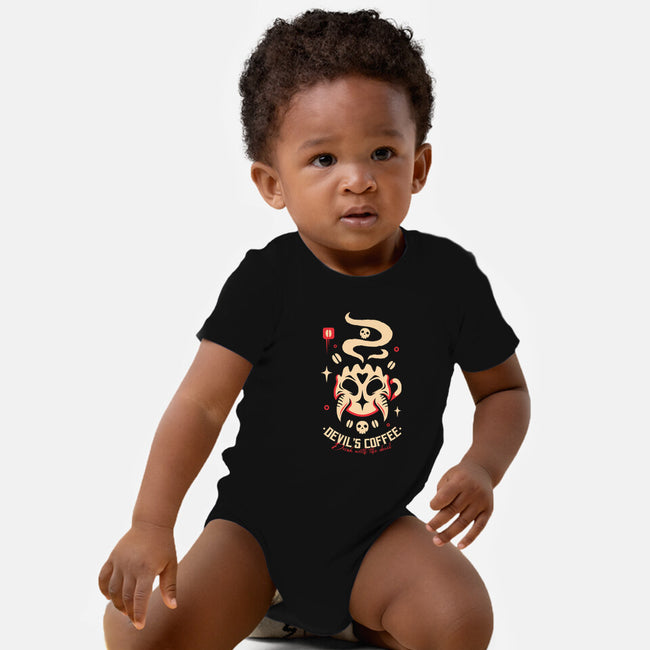 Devil's Coffee-Baby-Basic-Onesie-Alundrart