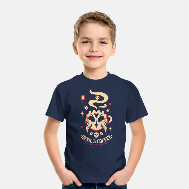 Devil's Coffee-Youth-Basic-Tee-Alundrart