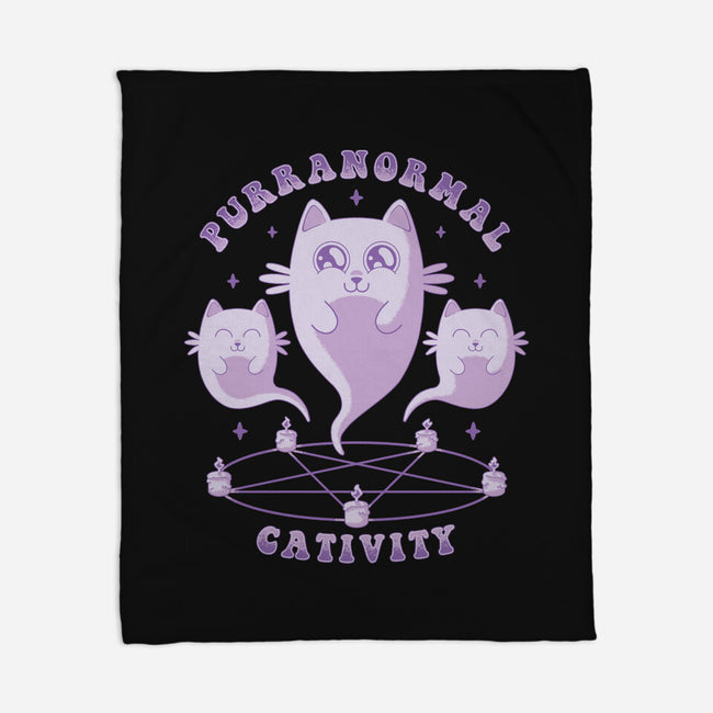 Purranormal Cativity-None-Fleece-Blanket-danielmorris1993