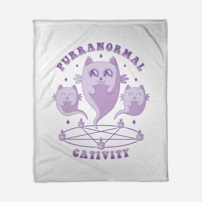 Purranormal Cativity-None-Fleece-Blanket-danielmorris1993