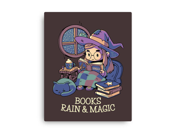 Books Rain And Magic