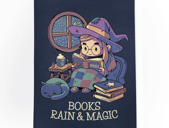 Books Rain And Magic