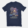 Books Rain And Magic-Womens-Basic-Tee-Geekydog