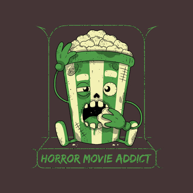 Horror Movie Addict-Womens-Basic-Tee-danielmorris1993