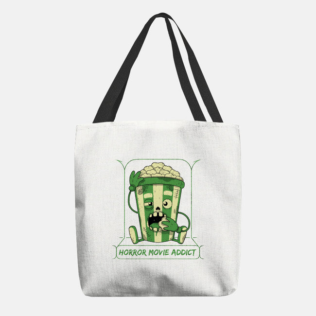 Horror Movie Addict-None-Basic Tote-Bag-danielmorris1993