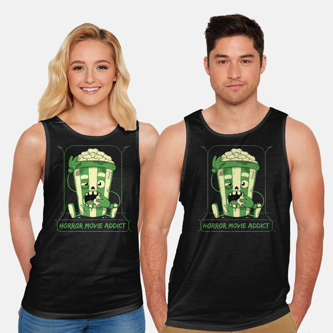 Horror Movie Addict-Unisex-Basic-Tank-danielmorris1993