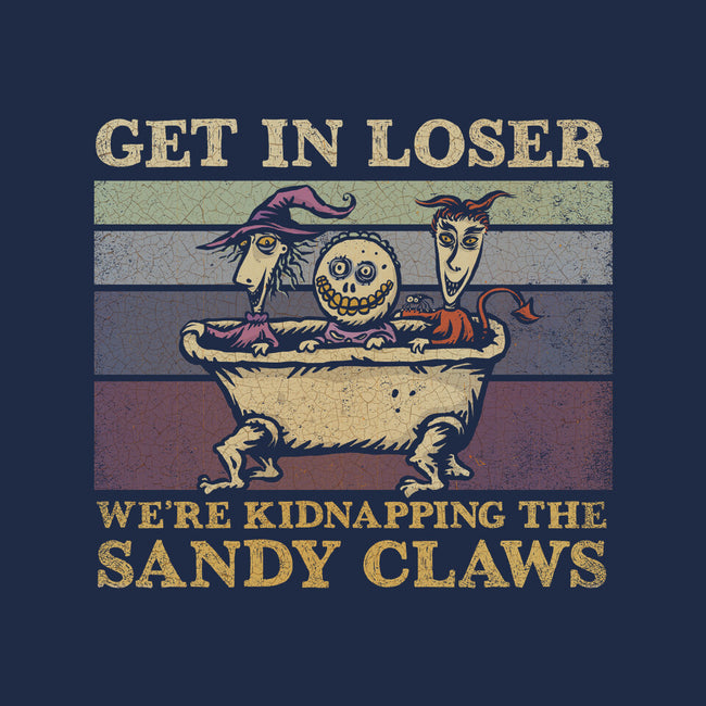 We're Kidnapping The Sandy Claws-Womens-Racerback-Tank-kg07