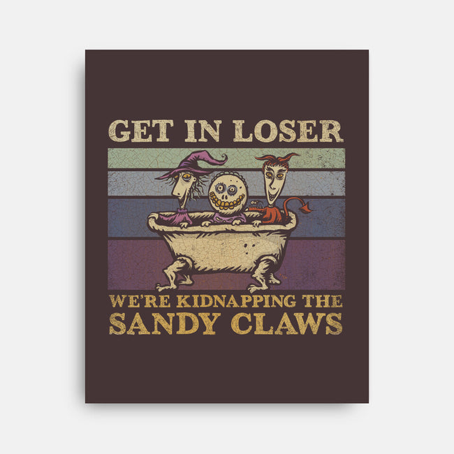 We're Kidnapping The Sandy Claws-None-Stretched-Canvas-kg07