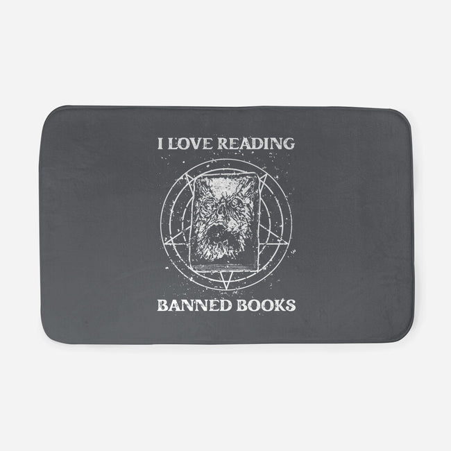 Evil Reader-None-Memory Foam-Bath Mat-retrodivision