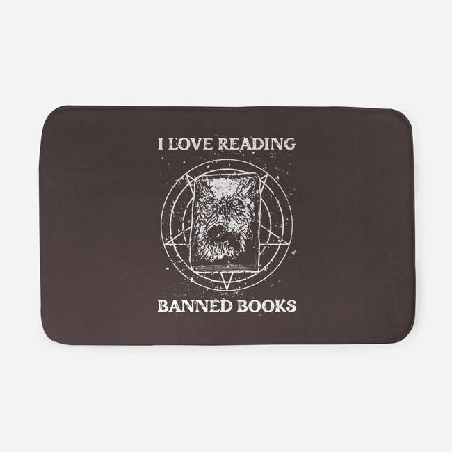 Evil Reader-None-Memory Foam-Bath Mat-retrodivision