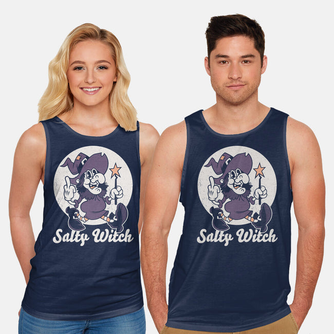 Salty Witch-Unisex-Basic-Tank-Nemons