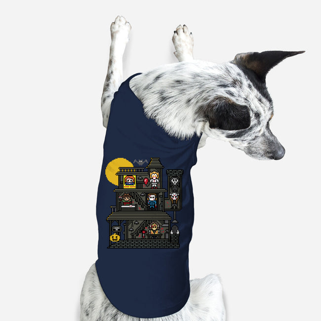 Haunted Pixels-Dog-Basic-Pet Tank-jrberger