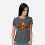 Cookie Monster Tales-Womens-Basic-Tee-TonyCenteno