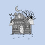 Bluey Haunted House-None-Polyester-Shower Curtain-JamesQJO