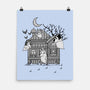 Bluey Haunted House-None-Matte-Poster-JamesQJO