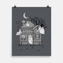 Bluey Haunted House-None-Matte-Poster-JamesQJO