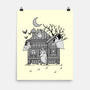 Bluey Haunted House-None-Matte-Poster-JamesQJO