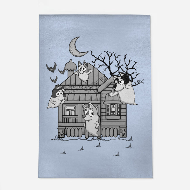 Bluey Haunted House-None-Indoor-Rug-JamesQJO