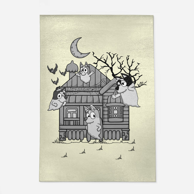 Bluey Haunted House-None-Indoor-Rug-JamesQJO