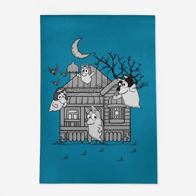 Bluey Haunted House-None-Indoor-Rug-JamesQJO