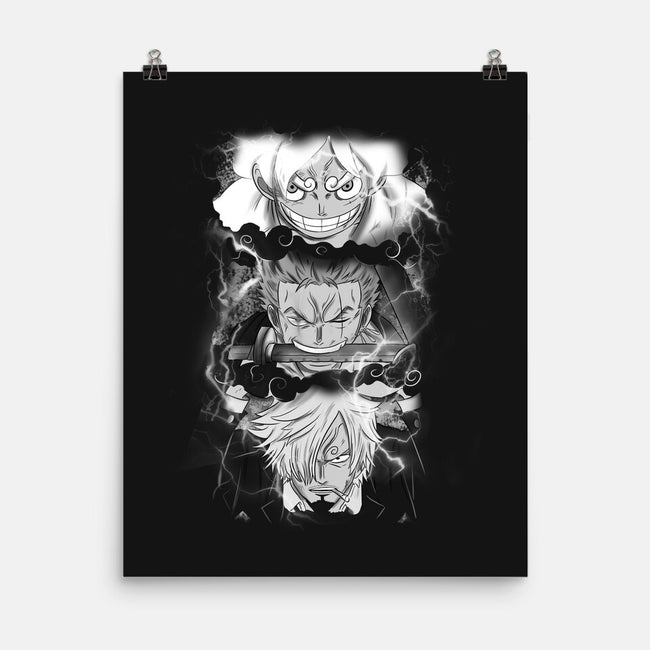 The Monster Trio-None-Matte-Poster-fanfabio