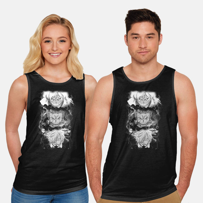 The Monster Trio-Unisex-Basic-Tank-fanfabio