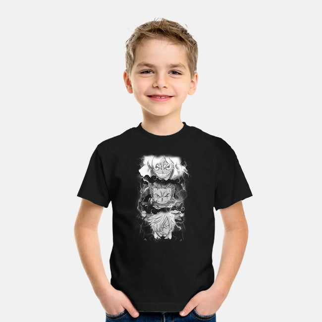 The Monster Trio-Youth-Basic-Tee-fanfabio